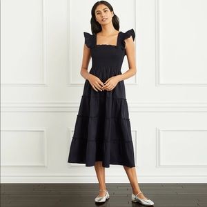 Hill House Black Poplin Ellie Nap Dress